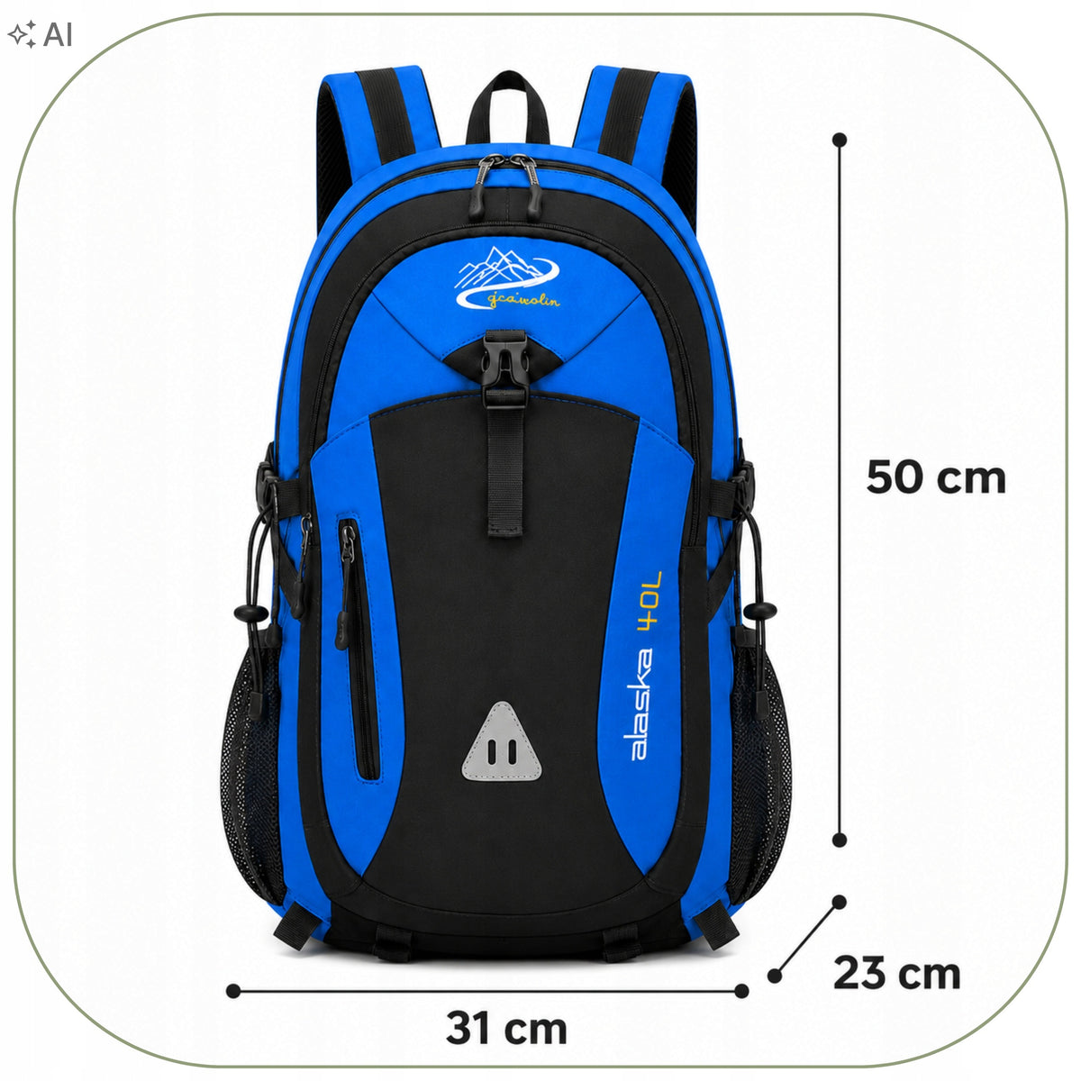 BACKPACK FOR SCHOOL HIKING Spacious Sports Mountain Trekking Manufacturer code Szkolny Wycieczkowy Pojemny Sportowy 20/35 L
