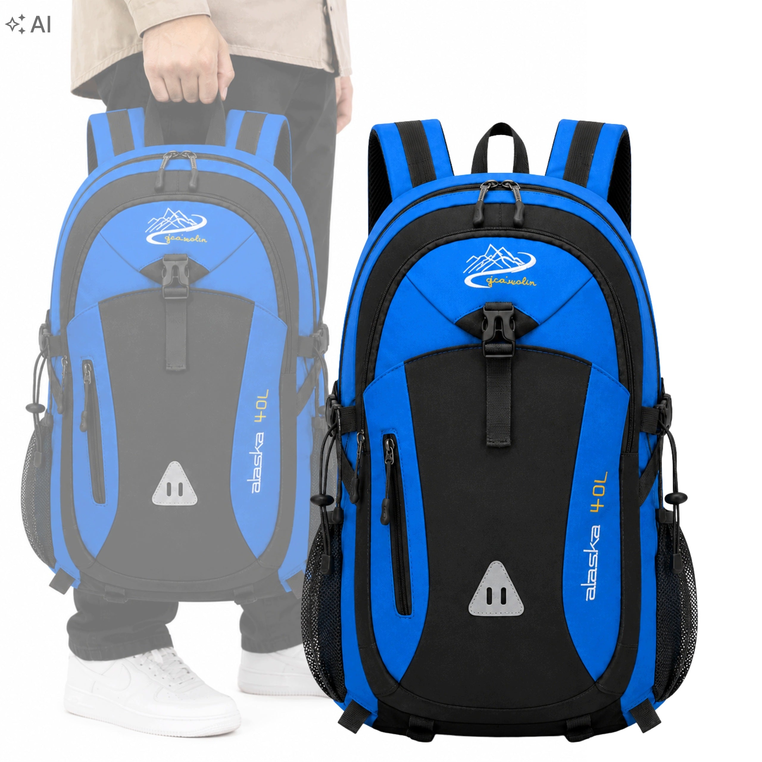 BACKPACK FOR SCHOOL HIKING Spacious Sports Mountain Trekking