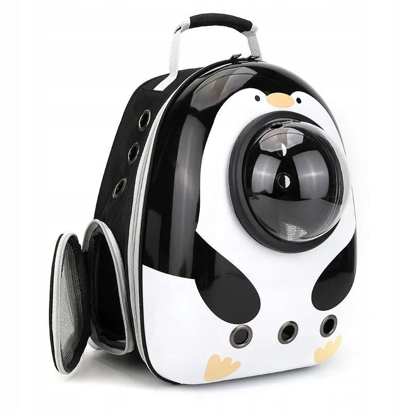BACKPACK FOR TRANSPORTING ANIMALS CATS SPACE TRANSPORTER XL WHITE PENGUIN