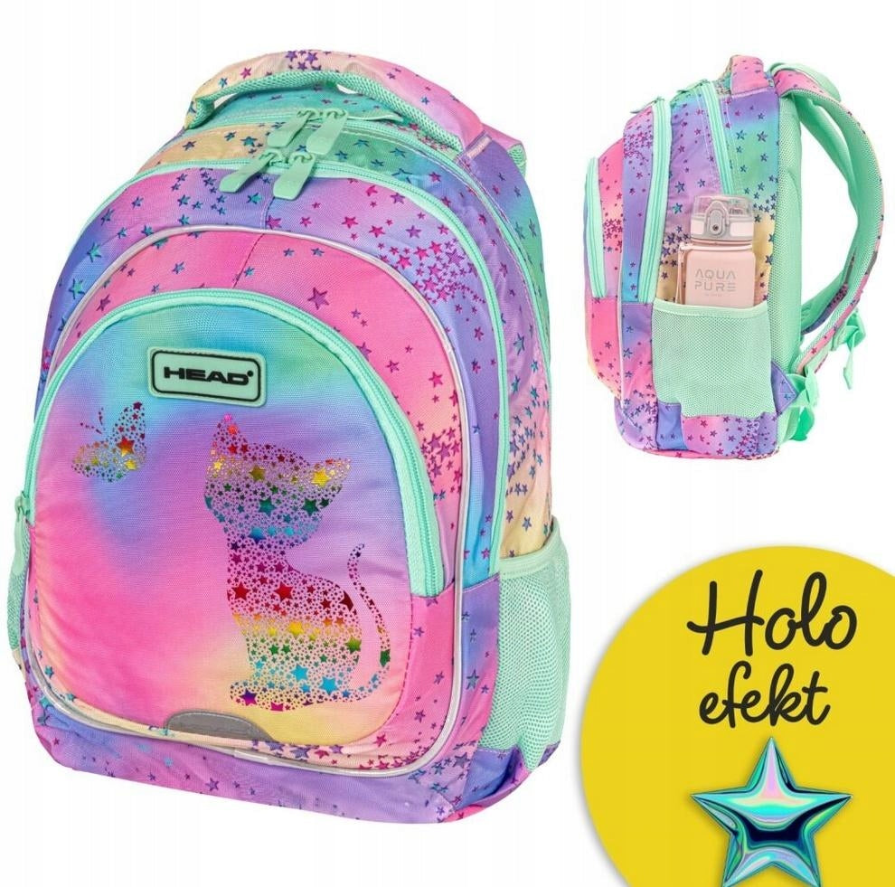 BACKPACK HEAD KITTY OMBRE AB330 ASTRA