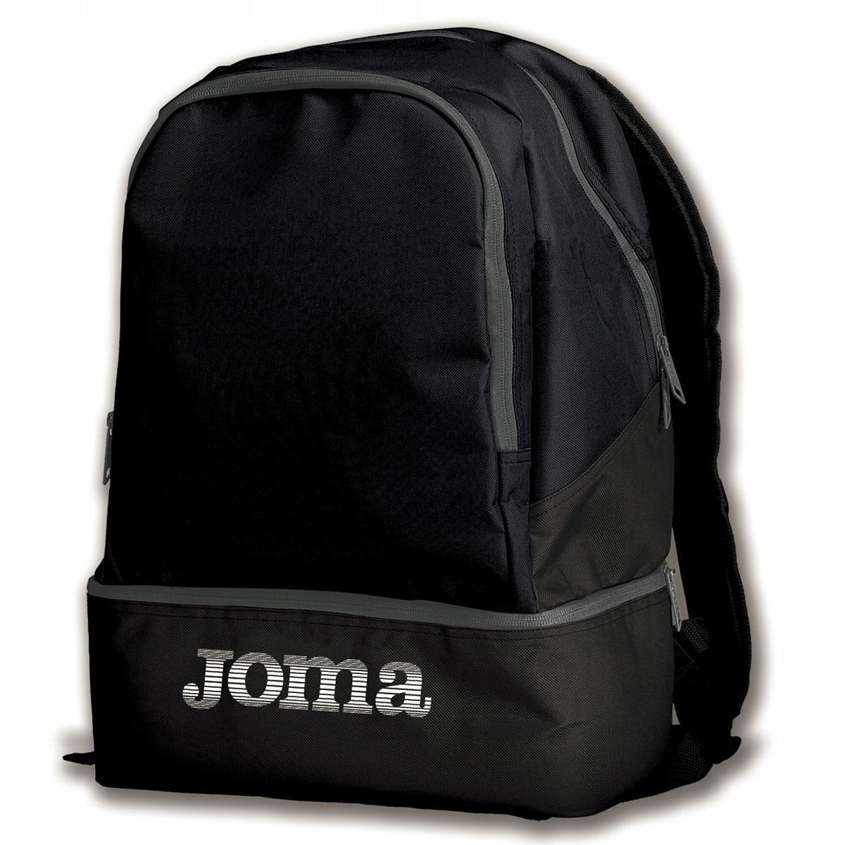 BACKPACK JOMA ESTADIO III BLACK Men's Women's For Adult Children Brand Joma