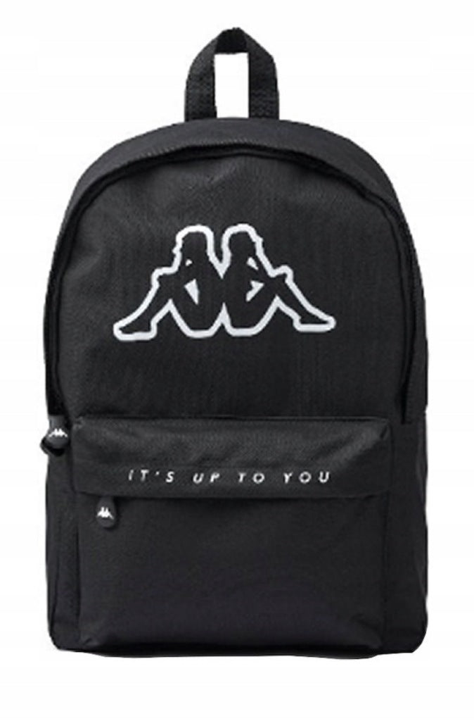 BACKPACK KAPPA LIGHT BLACK TWO LOCKS FOR SCHOOL