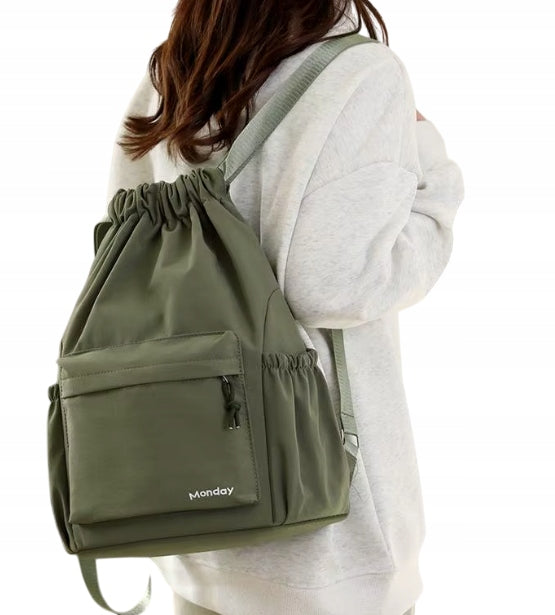BACKPACK KHAKI BAG PULL-DOWN SCHOOL SPORTS ROOMY FOR TERRAMODA TRIP Manufacturer code TR-48