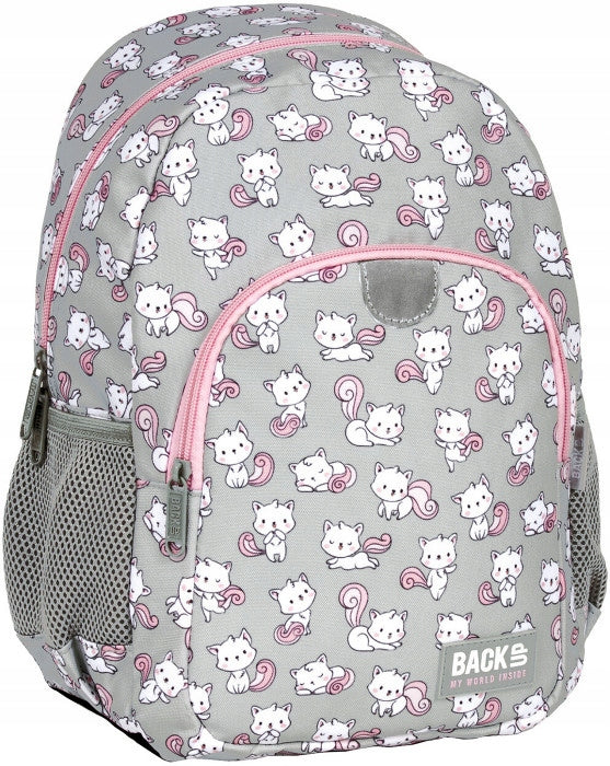 BACKPACK KINDERGARTEN TRIPS CHEERFUL CATS BACKUP 16L T26 Packaging status original