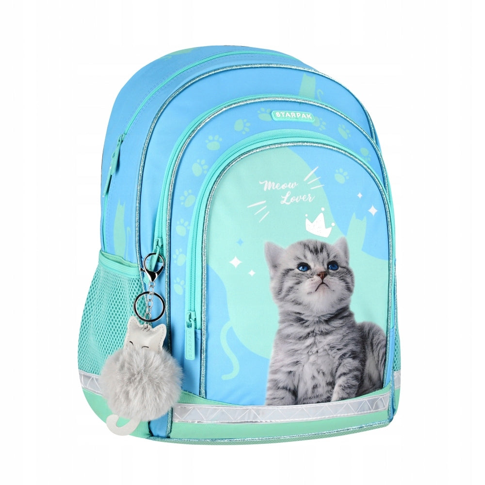 BACKPACK KITTEN CUTIES TURQUOISE WITH KITTEN Manufacturer code 527189