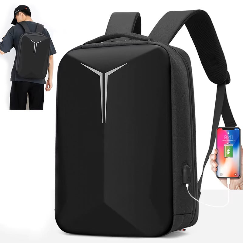 BACKPACK LAPTOP BAG CITY BUSINESS USB 15.6" HARD WATERPROOF Brand no brand