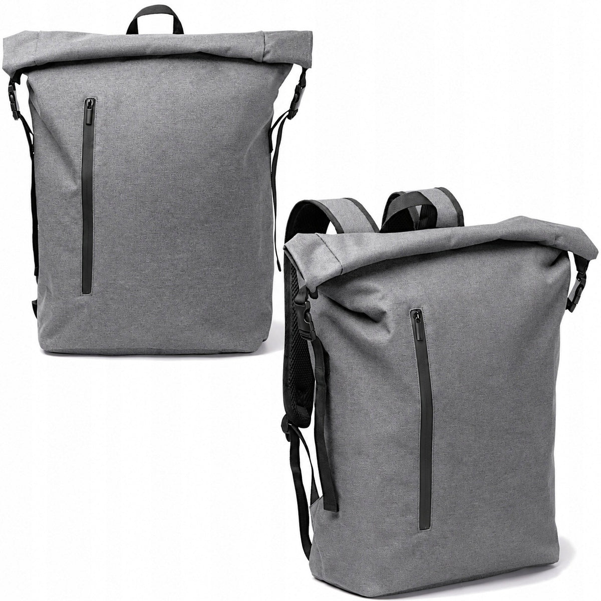 BACKPACK LARGE ROOMY HIKING FOR SCHOOL WORK GREY WATERPROOF 30L