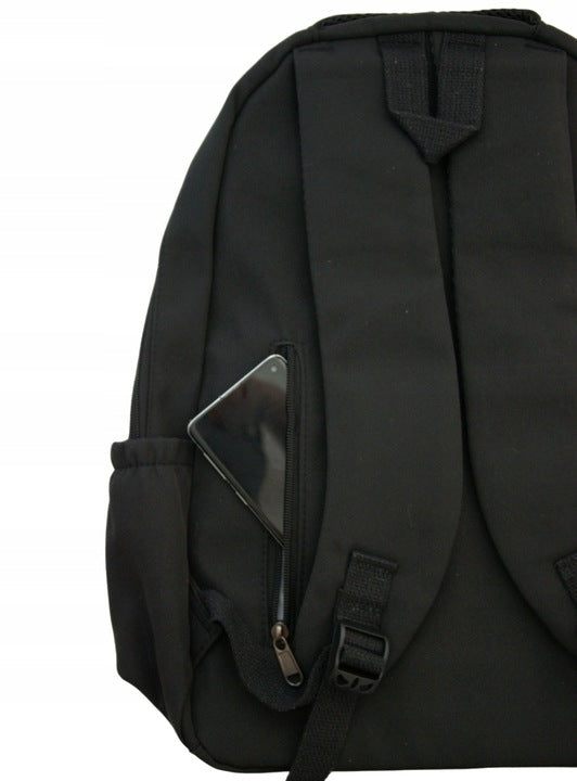 BACKPACK LIGHT HIKING YOUTH BLACK SPORTS SCHOOL + KEYCHAIN BEAR Packaging status original