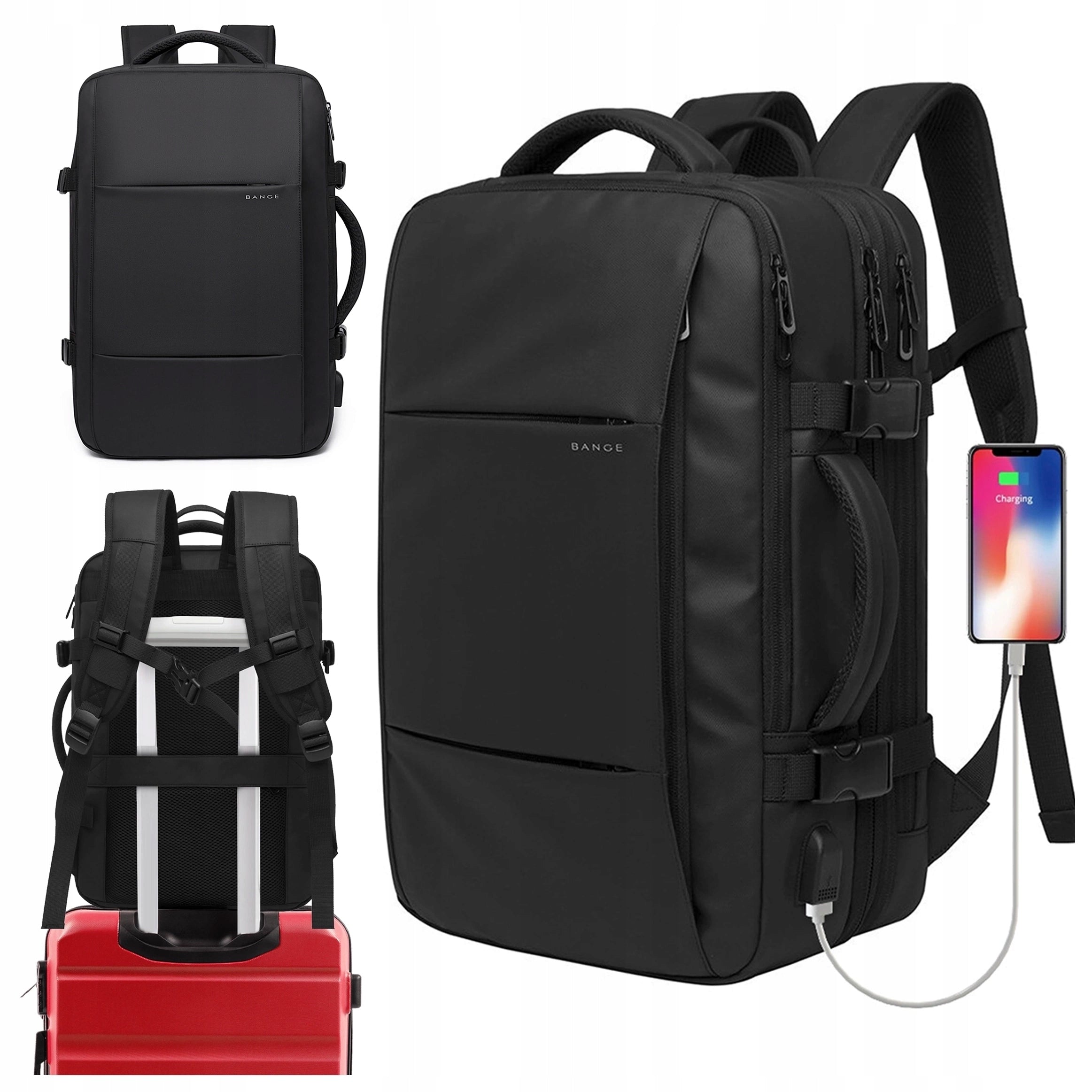 BACKPACK Laptop Bag Business Tablet Male USB Port City Travel