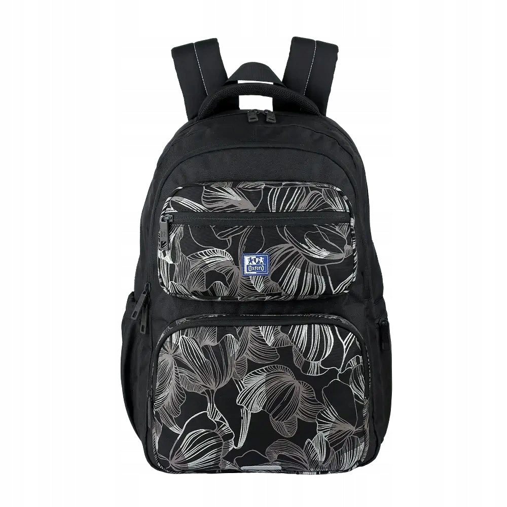 BACKPACK OXFORD DREAM TECH RPET BLACK FLOWERS Manufacturer code 400204563