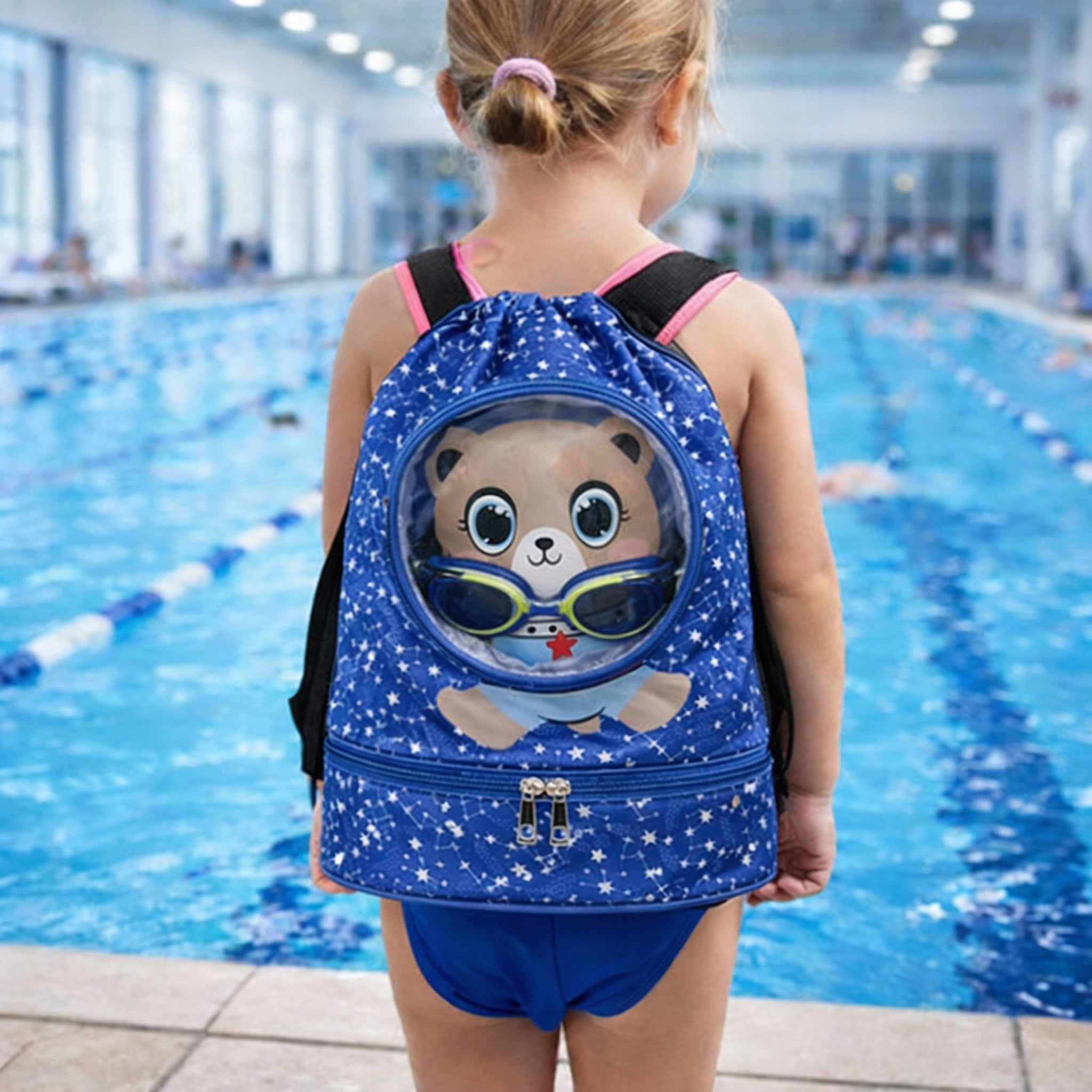 BACKPACK POOL bag training for children SPORTS training WATERPROOF Packaging status original