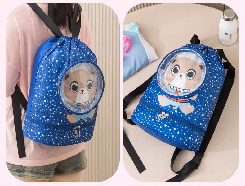 BACKPACK POOL bag training for children SPORTS training WATERPROOF Volume 10 l