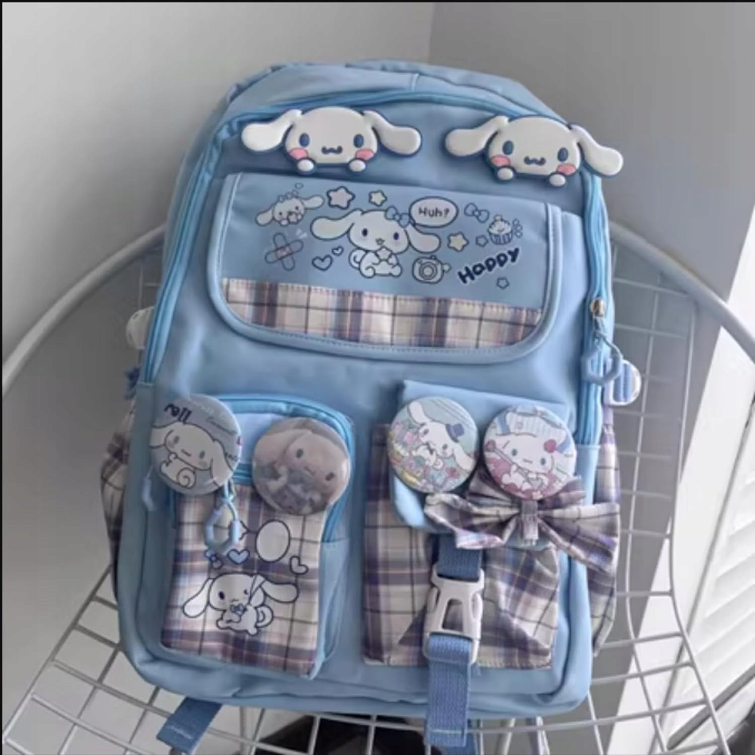 BACKPACK SANRIO CINNAMOROLL PENCIL CASE PEN PENDANT 21IN1 FOR CLASS 1-6 Manufacturer code CINNAMOROLL Backpack