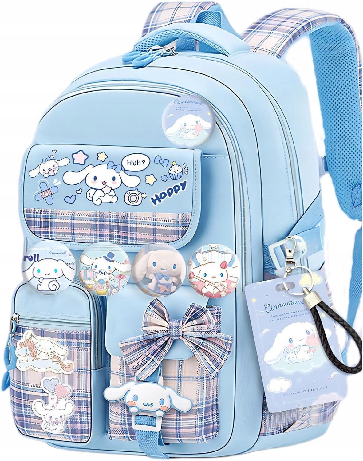 BACKPACK SANRIO CINNAMOROLL PENCIL CASE PEN PENDANT 21IN1 FOR CLASS 1-6