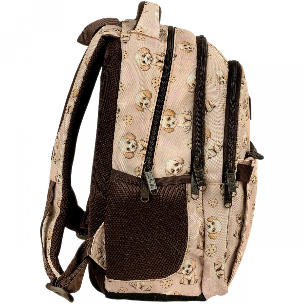 BACKPACK SCHOOL BACKUP 3 CHAMBER 8 MODEL P 35 DOGS PUPPIES Brand Derform