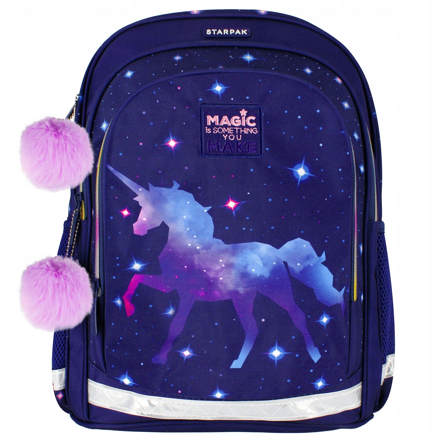 BACKPACK SCHOOL SATCHEL FOR GIRLS CLASS 1 3 GALAXY UNICORN Manufacturer code 529943