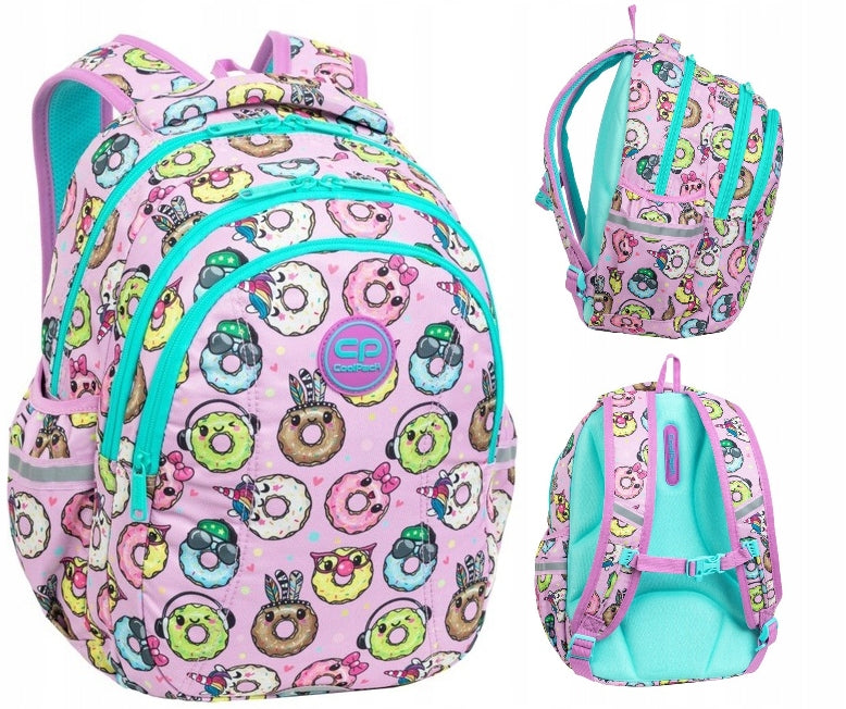 BACKPACK SCHOOL SATCHEL FOR GIRLS DONATA CLASS 1-3 COOLPACK