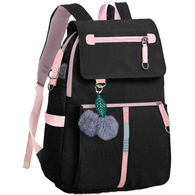 BACKPACK SCHOOL SATCHEL FOR SCHOOL YOUTH SCHOOL USB Brand Ecarla