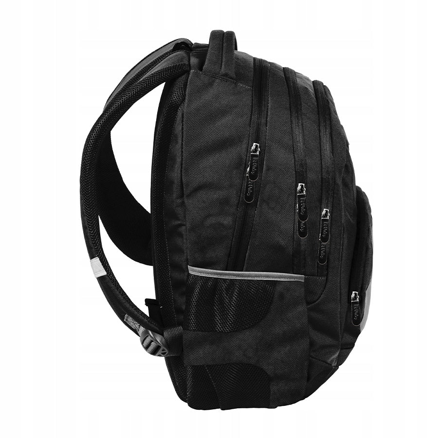BACKPACK SCHOOL SATCHEL MULTI-CHAMBER grille BeUniq white, black Brand BeUniq