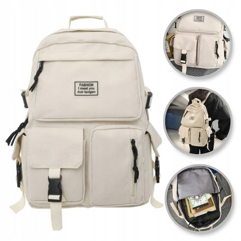 BACKPACK SCHOOL SATCHEL Sports FOR SCHOOL YOUTH SCHOOL ROOMY Brand Ecarla