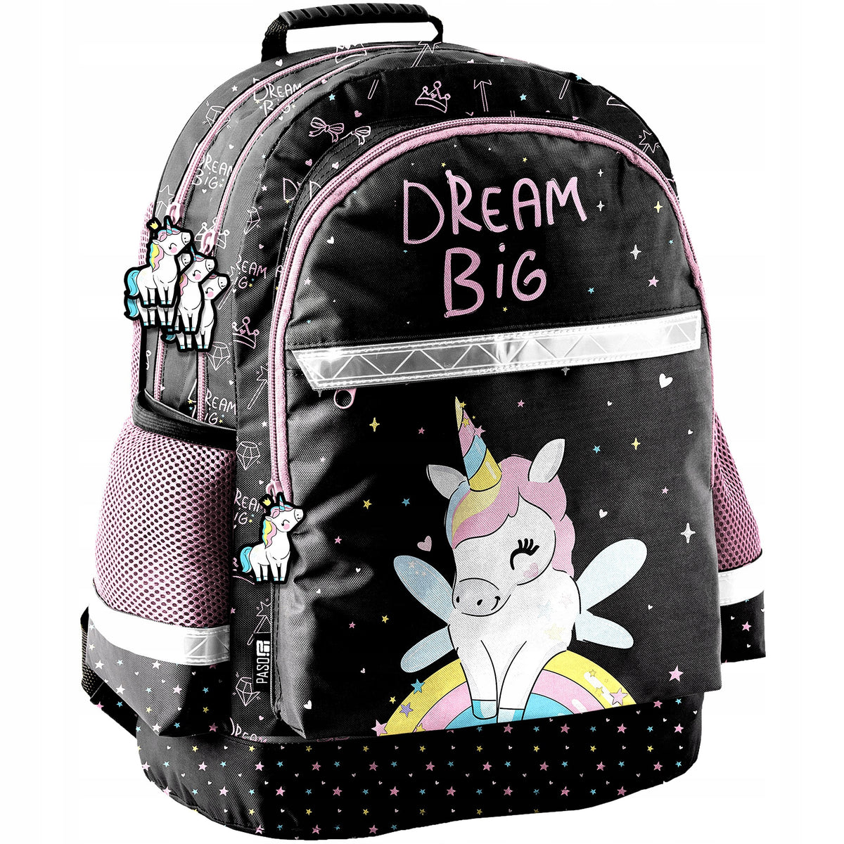 BACKPACK SCHOOL SATCHEL UNICORN FOR CLASS 1 3 Brand Paso