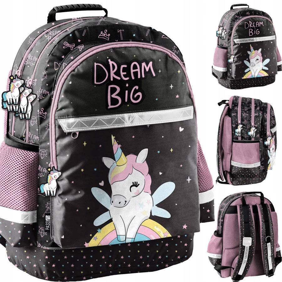 BACKPACK SCHOOL SATCHEL UNICORN FOR CLASS 1 3