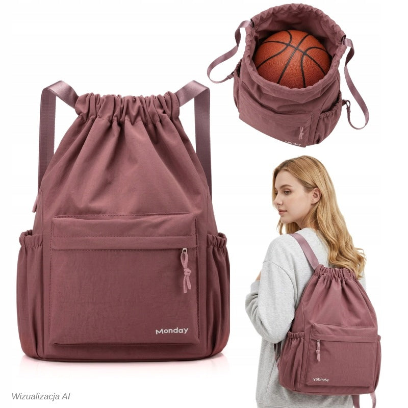BACKPACK SCHOOL SPORTS BAG ROOMY FOR TRAINING WF QUALITY
