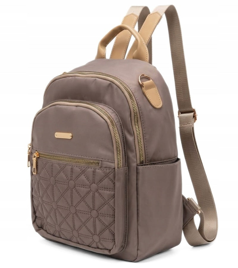BACKPACK SMALL ELEGANT LIGHT FANGO FOR SPRING QUILTED URBAN Brand Terra Moda