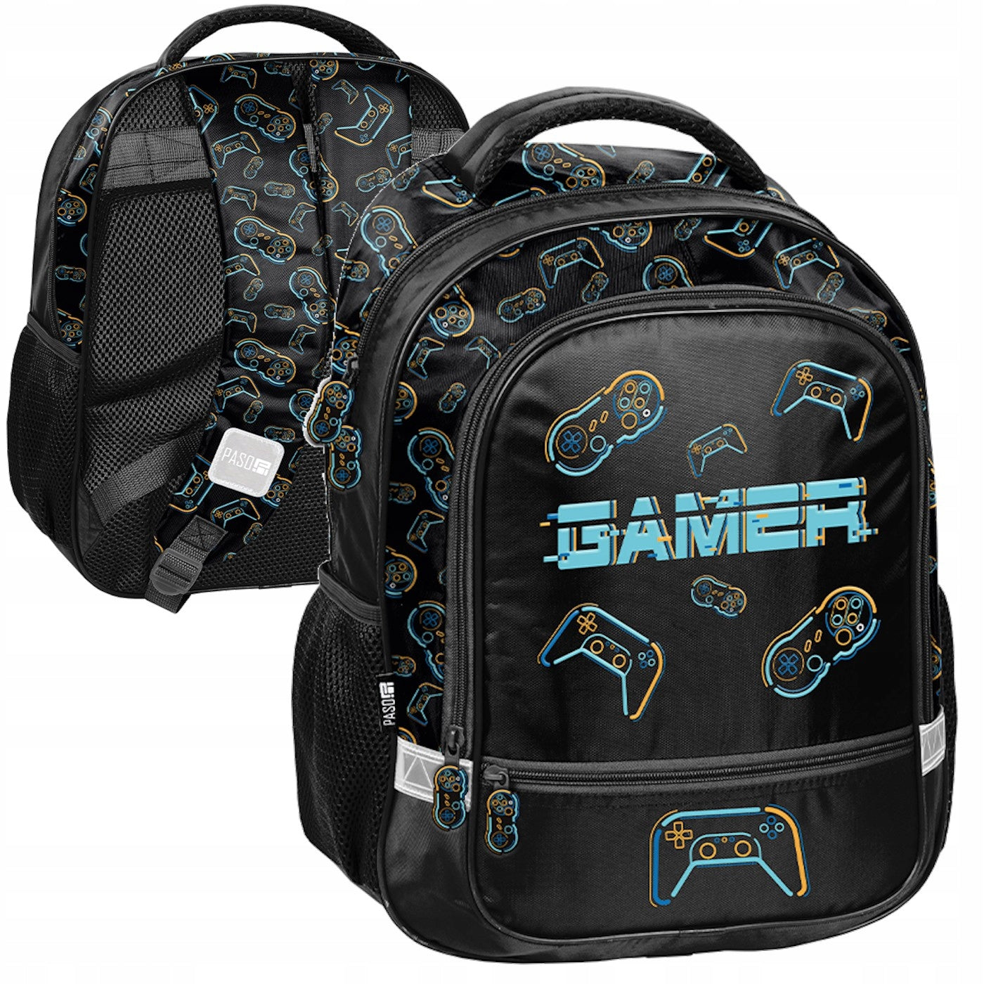 BACKPACK School Satchel Youth Pad Joystick Gamer For Player