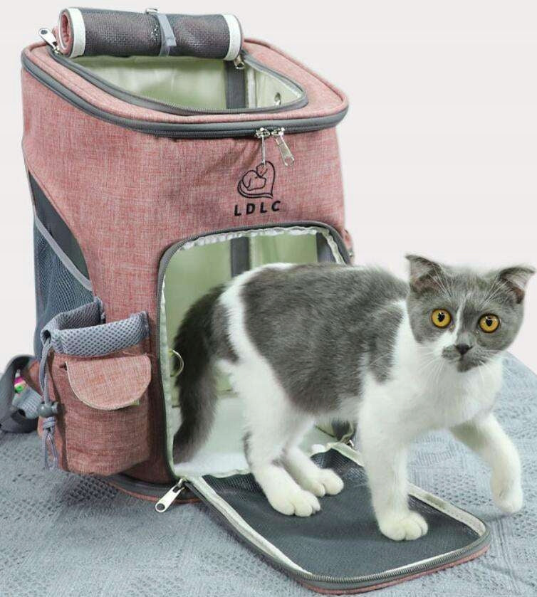 BACKPACK TRANSPORTER DOG BAG M Color gray