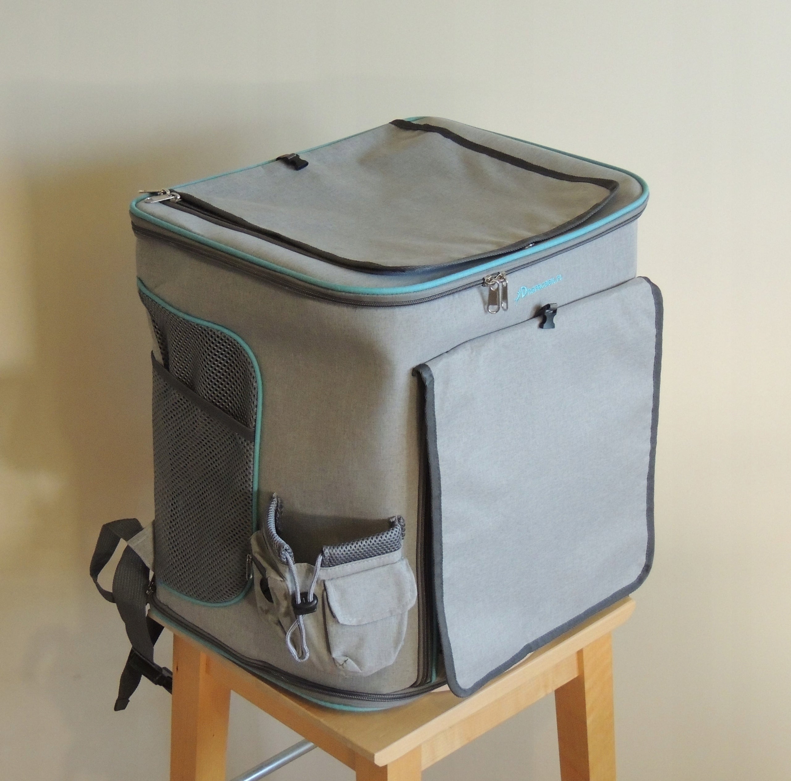 BACKPACK TRANSPORTER DOG CAT BAG FOLDING PLAYPEN XL Product width 40 cm