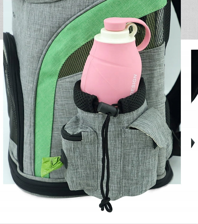 BACKPACK TRANSPORTER DOG CAT BAG Product depth 28 cm