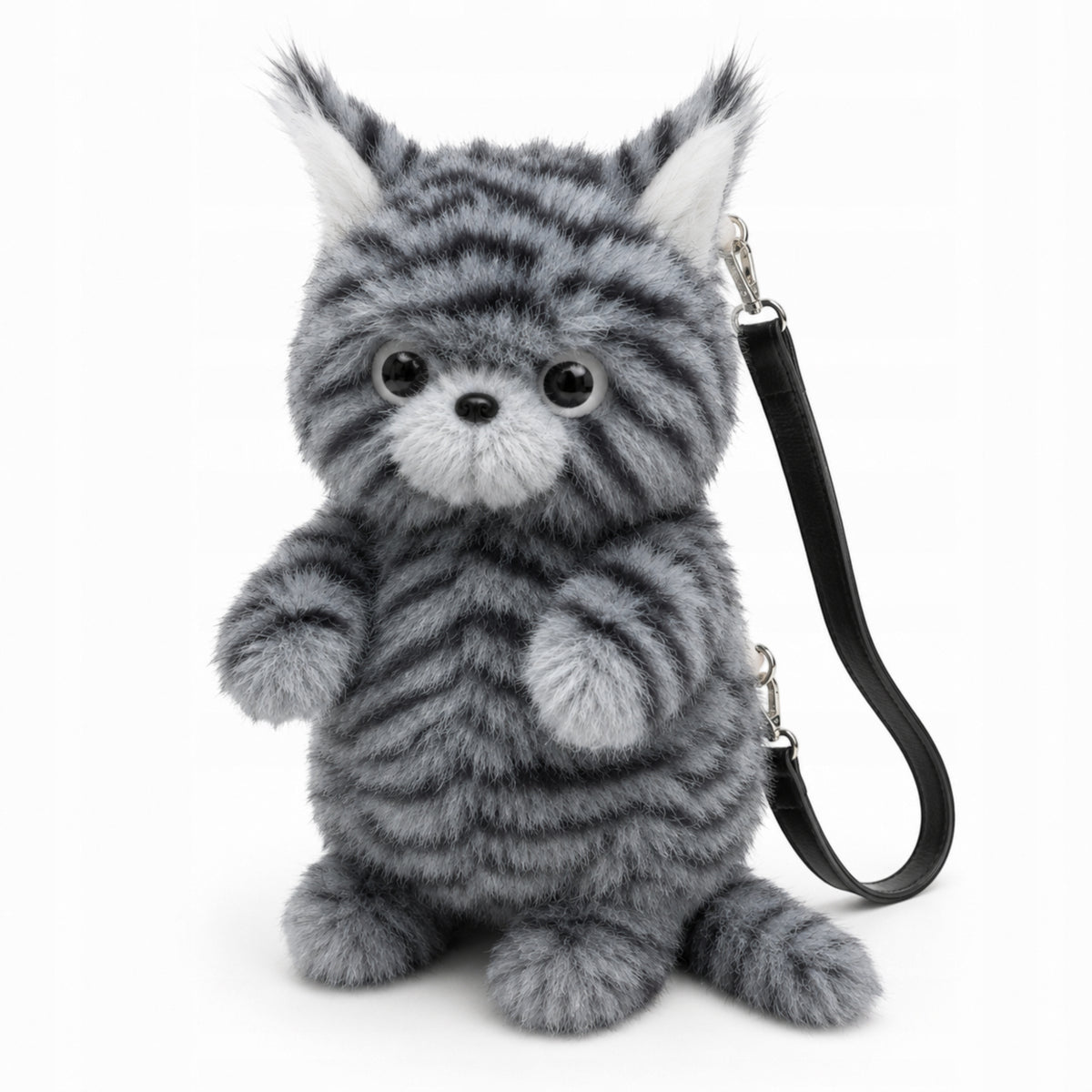 BACKPACK TRAVEL FUR PLUSH SWEET CAT KITTEN FOR CHILDREN LARGE 35CM Packaging status original