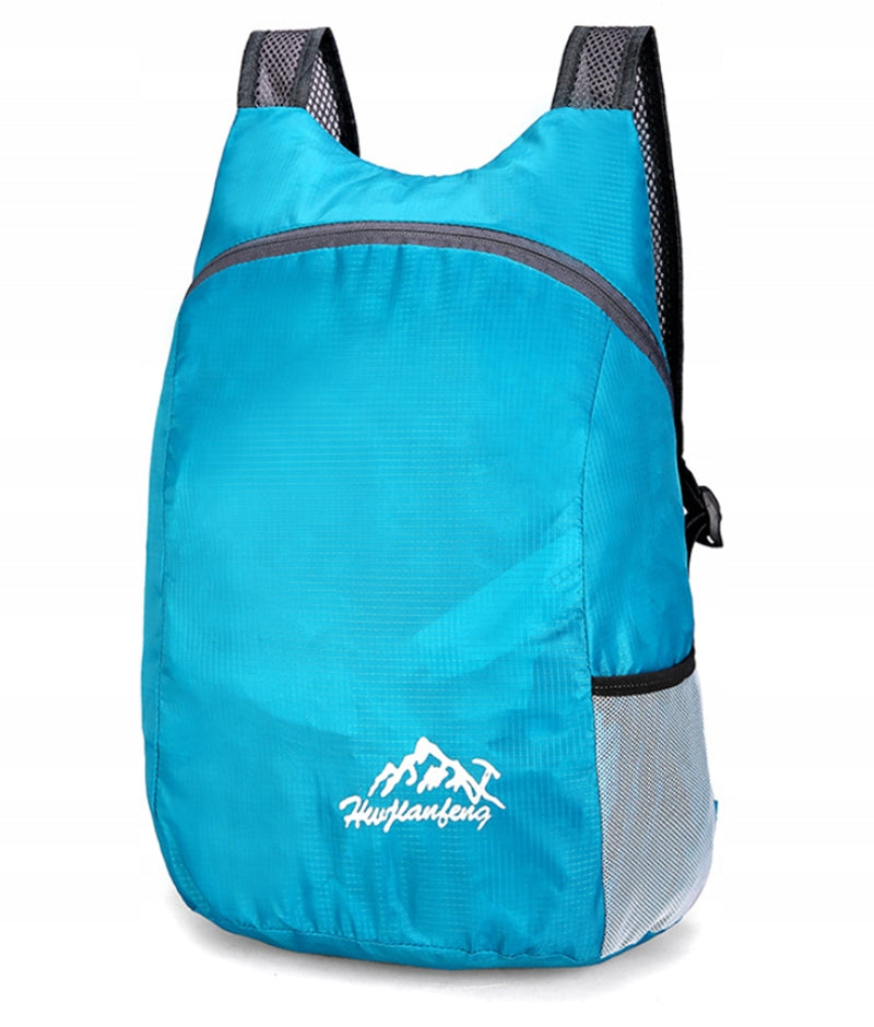 BACKPACK TRAVEL ORTHALION LIGHTWEIGHT HANDHELD TURQUOISE FOLDING FOR TRIP Brand Terra Moda