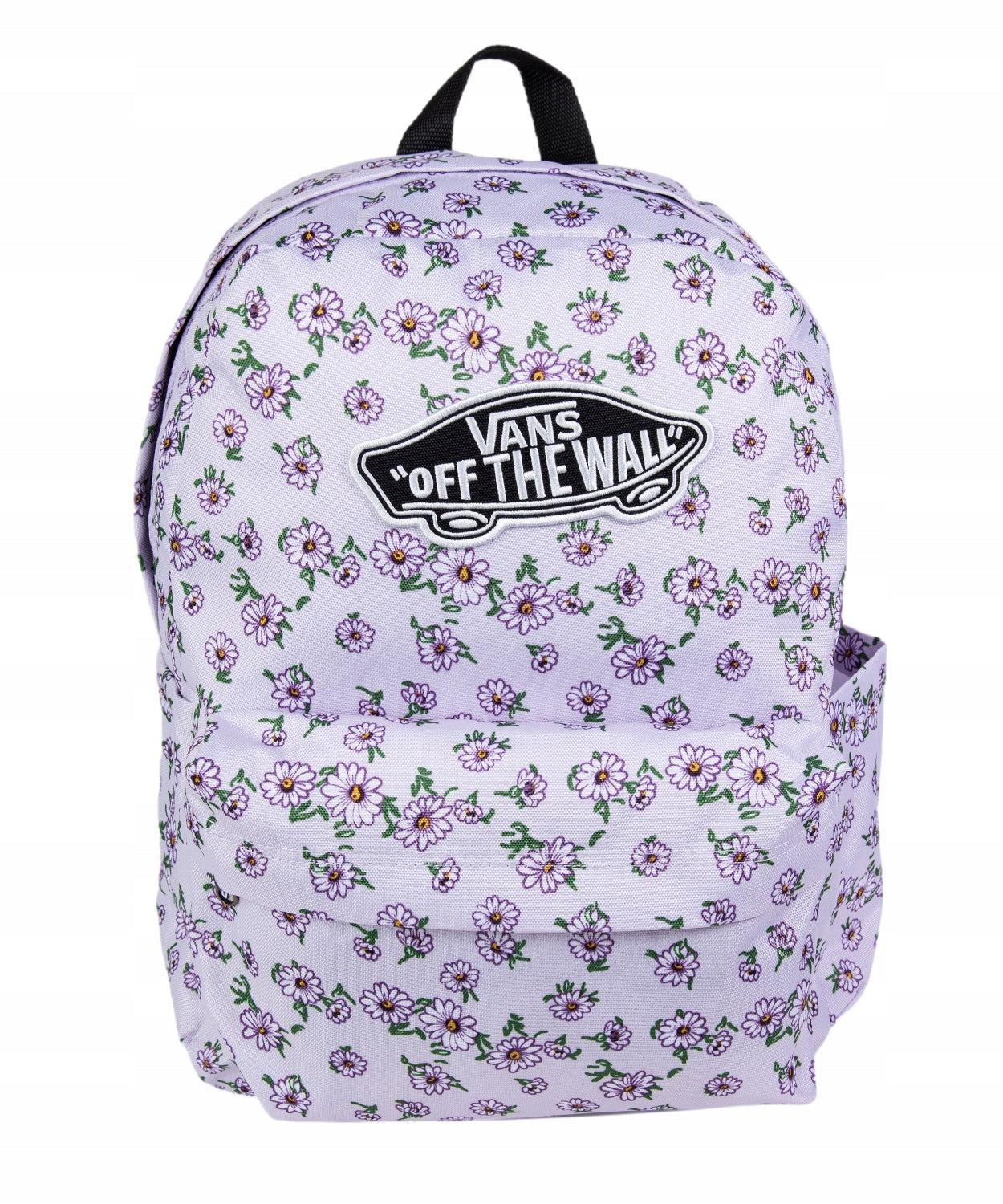 BACKPACK VANS SCHOOL FLOWERS FOR BABY GIRL PURPLE FLOWERS 22L Packaging status original