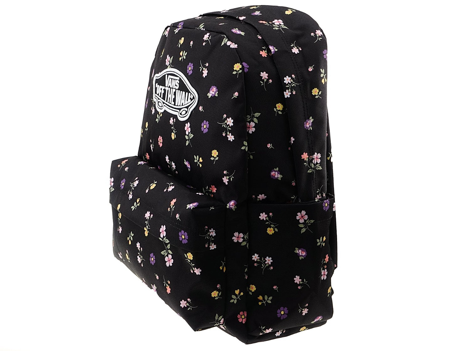 BACKPACK VANS school Old Skool VN000H4YHTL black, flowers Manufacturer code VN-000-H4-YHTL