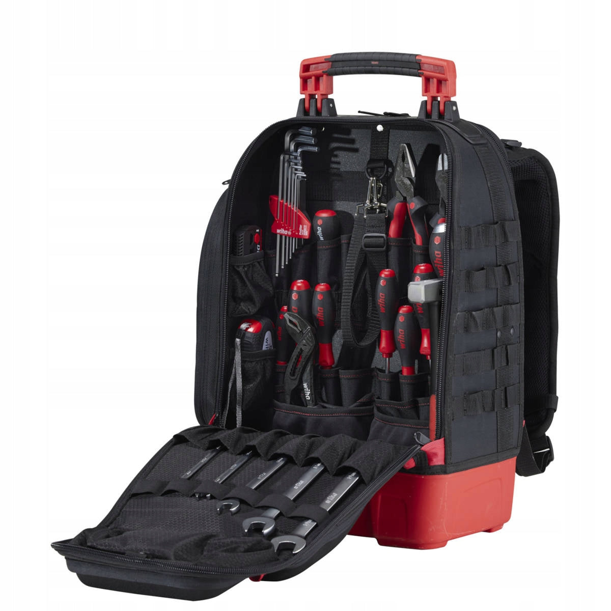 BACKPACK WITH TOOL SET FOR INSTALLER ELECTRICIAN 41el WIHA 45529