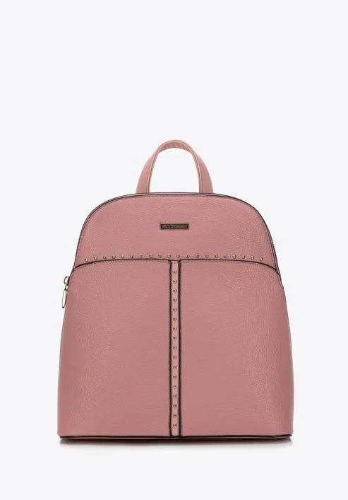 BACKPACK WITTCHEN 98-4Y-605-P PINK WOMEN'S ECO LEATHER Packaging status original