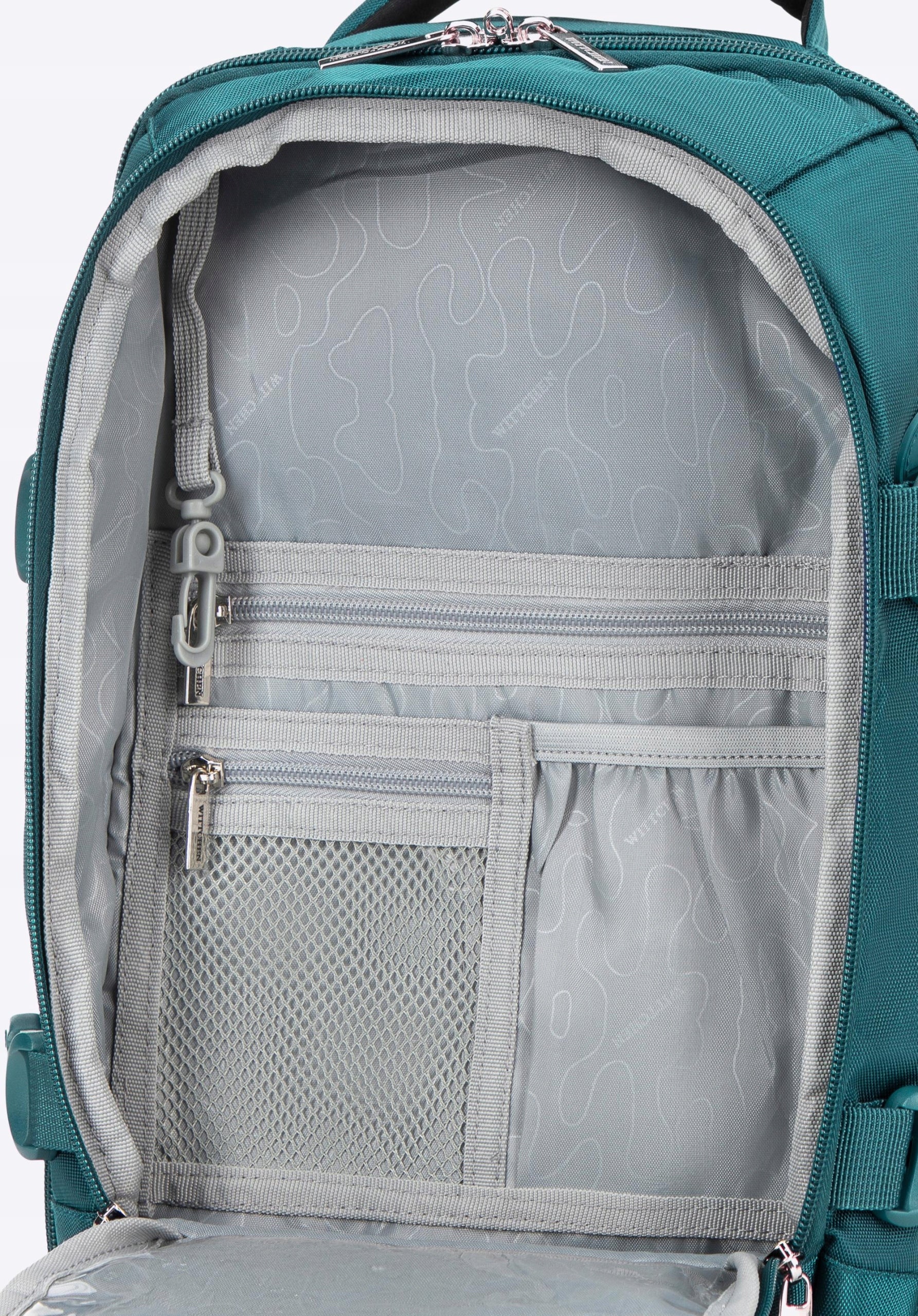 BACKPACK WITTCHEN MULTIFUNCTIONAL AIRCRAFT 29-3P-000-95 BLUE 2in1 40x30x20 Brand WITTCHEN