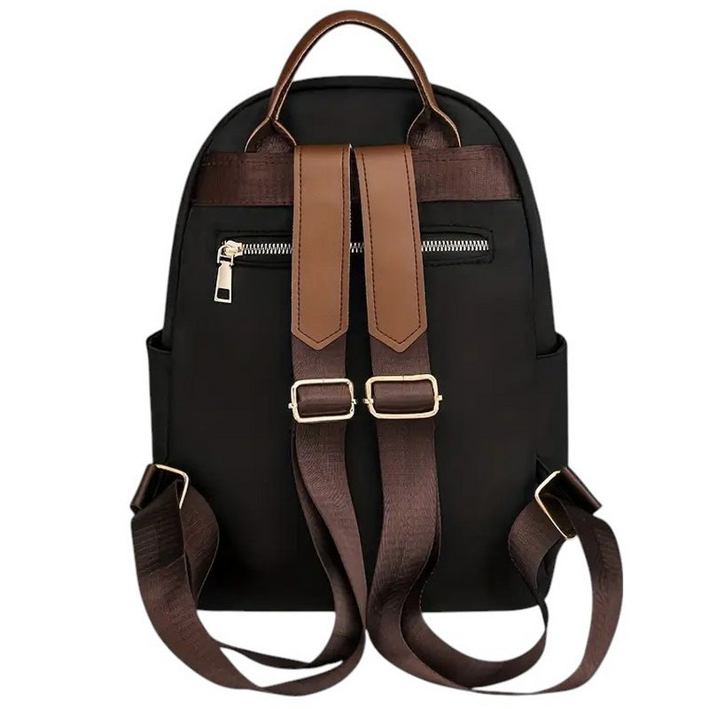 BACKPACK WOMEN'S BACKPACK FOR SCHOOL WORK BLACK STYLISH URBAN ROOMY Packaging status original