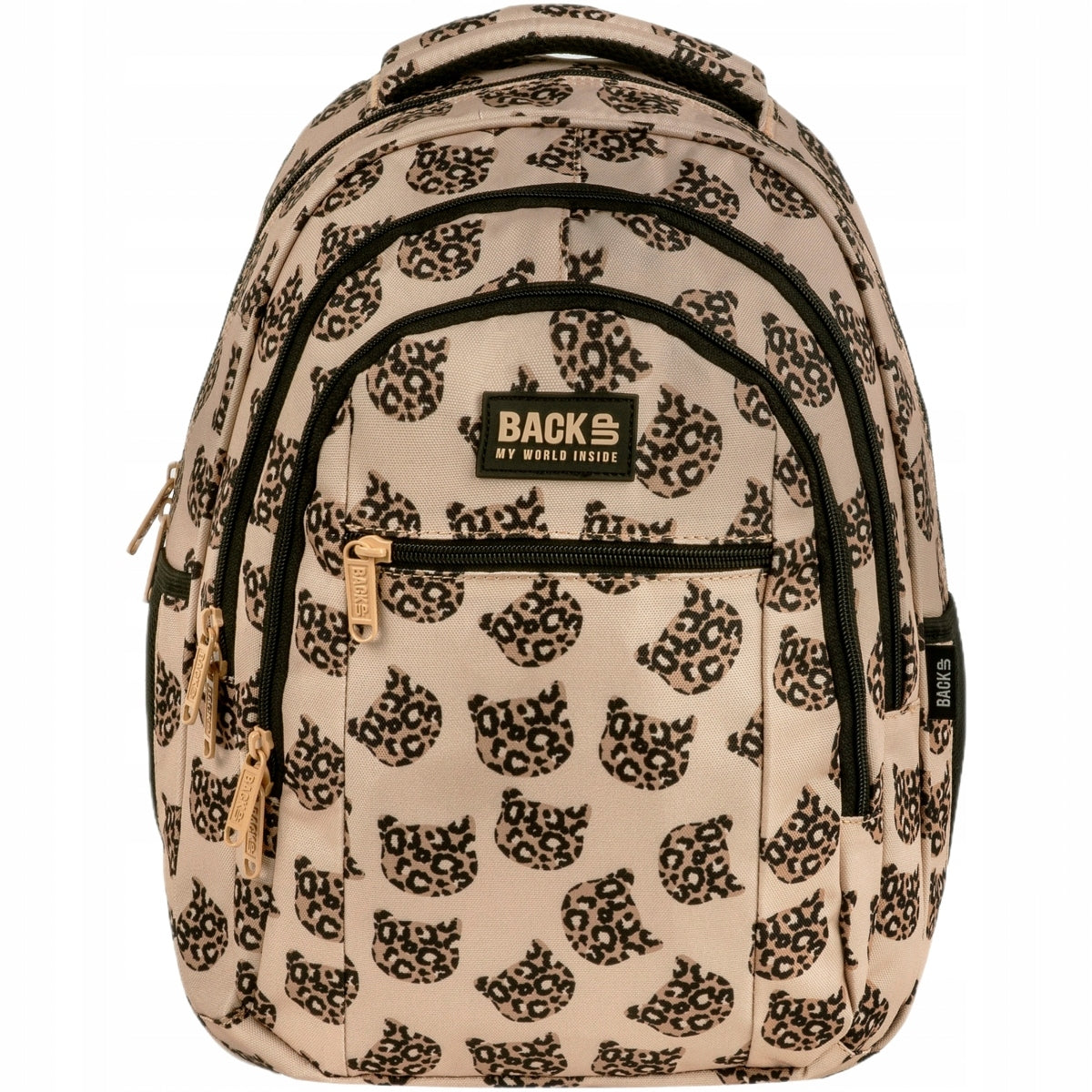 BACKPACK YOUTH SCHOOL BACKUP WILD KITTY FOR GIRL DERFORM Brand Back Up