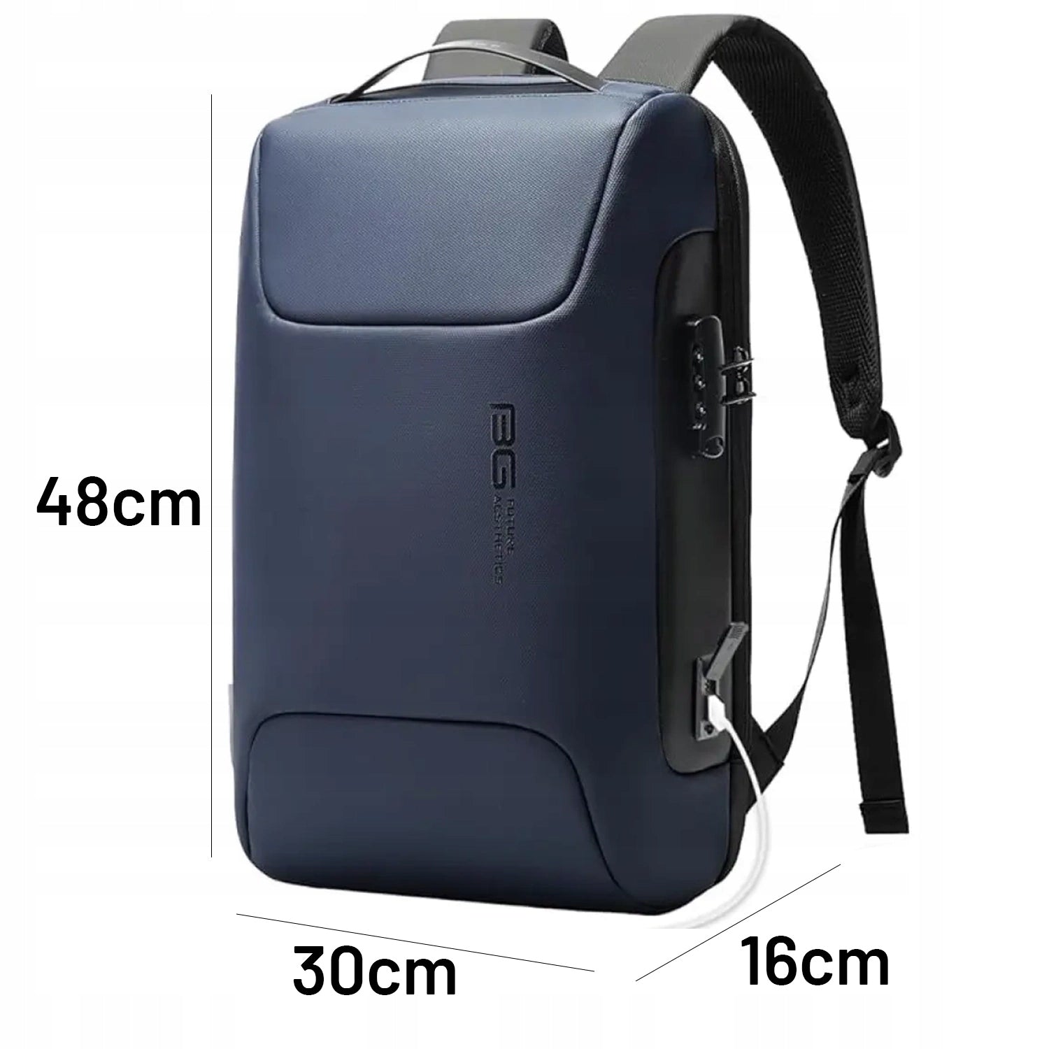BACKPACK laptop bag business tablet MALE USB port combination lock Brand Bange