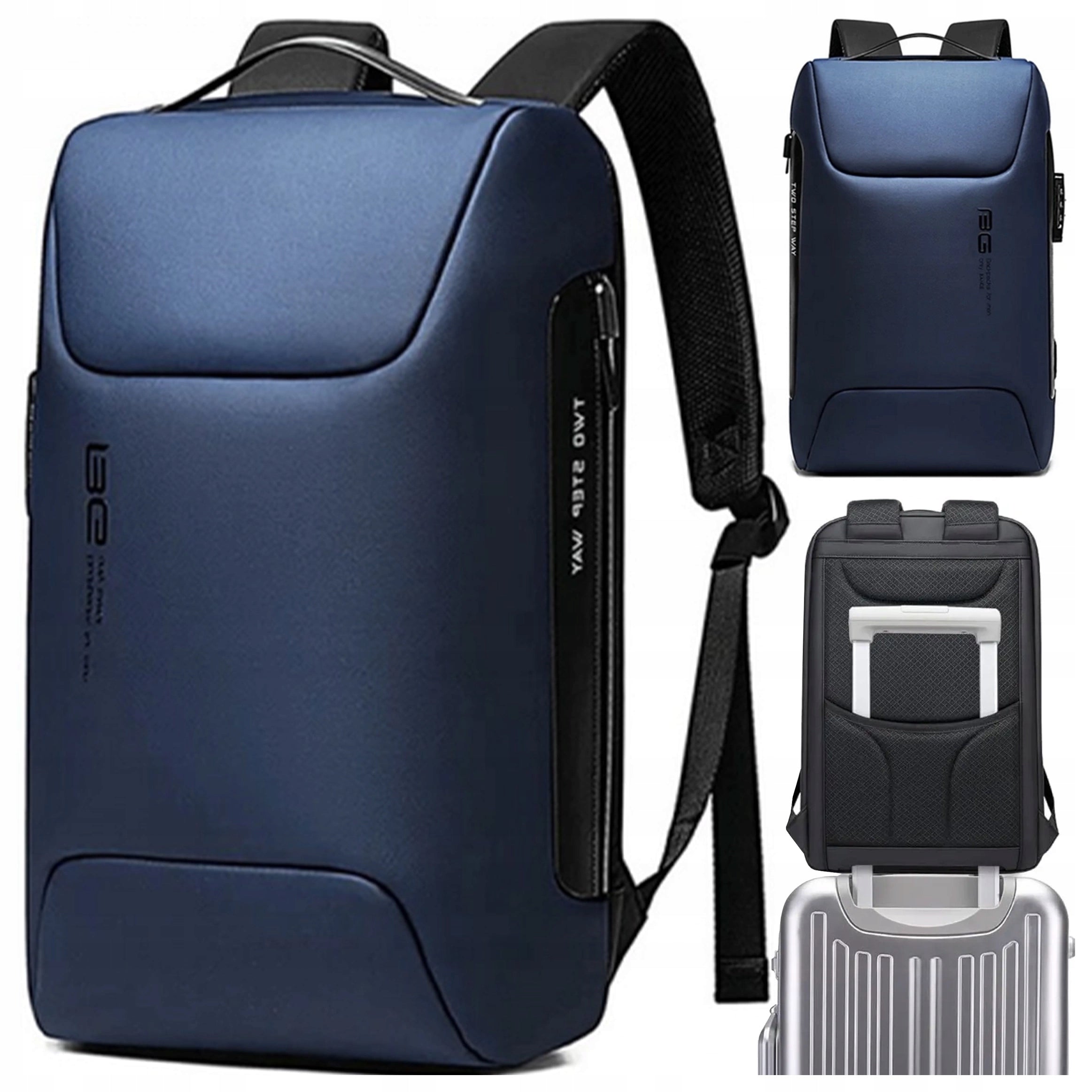 BACKPACK laptop bag business tablet MALE USB port combination lock Packaging status original