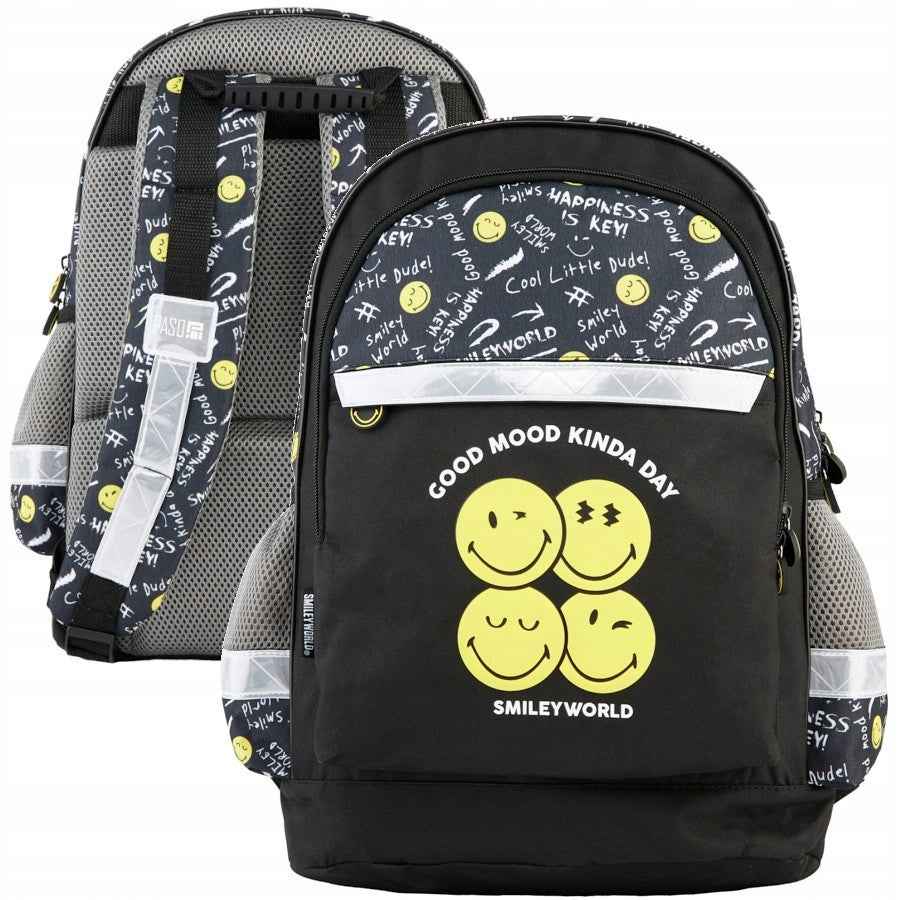 BACKPACK school satchel CLASS 1-3 Smiley Emoticons Faces Smiling