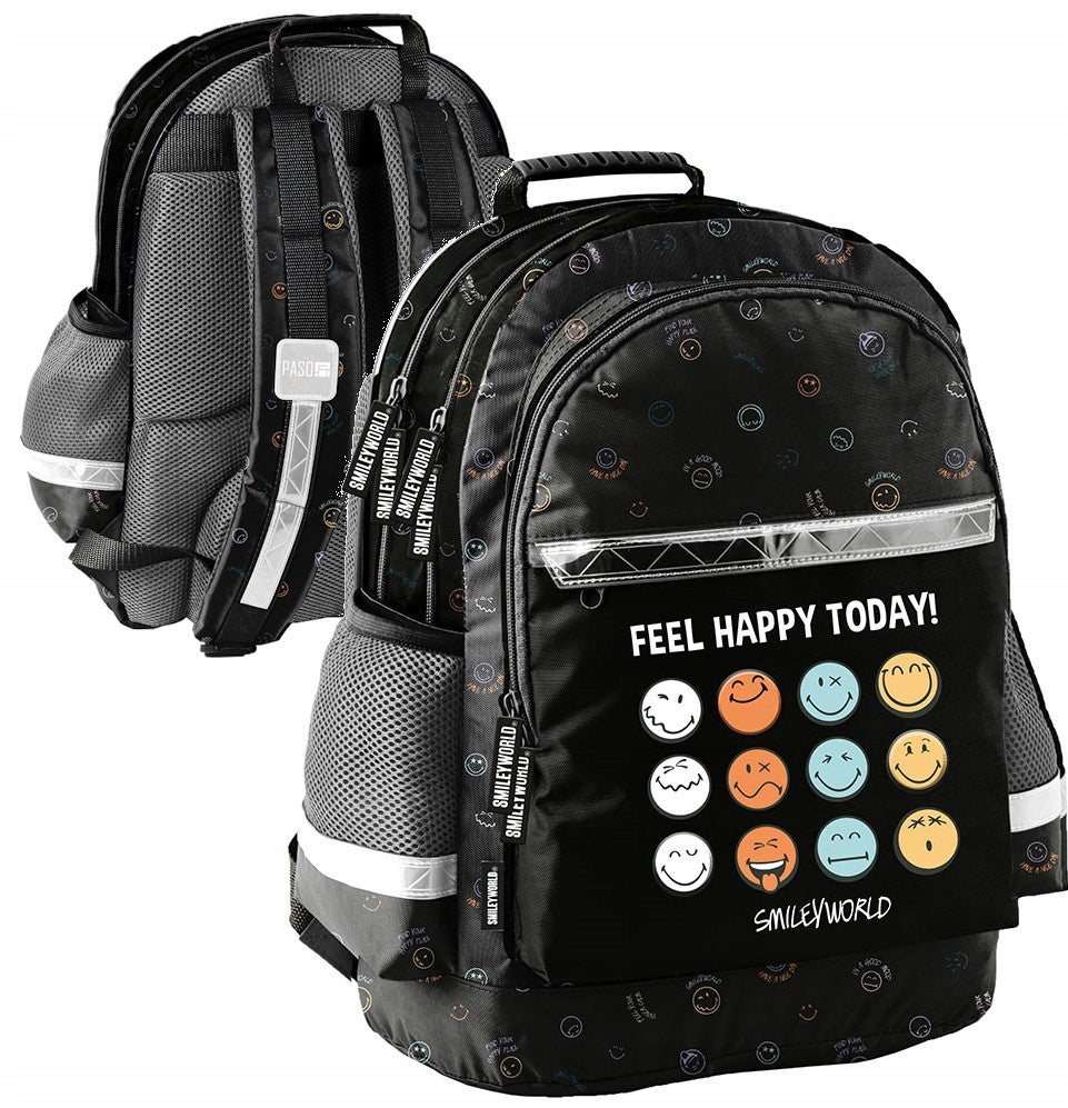 BACKPACK school satchel Smiley Faces Smiling Emoticons | CLASS 1-3