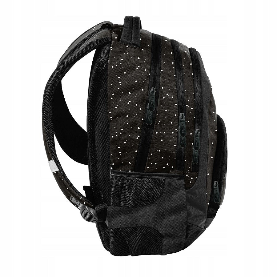 BACKPACK school satchel black BeUniq Dots Manufacturer code BU26RX-2708