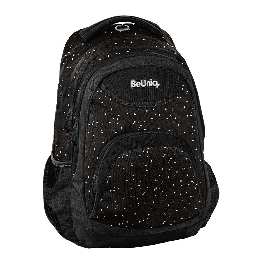 BACKPACK school satchel black BeUniq Dots Packaging status original