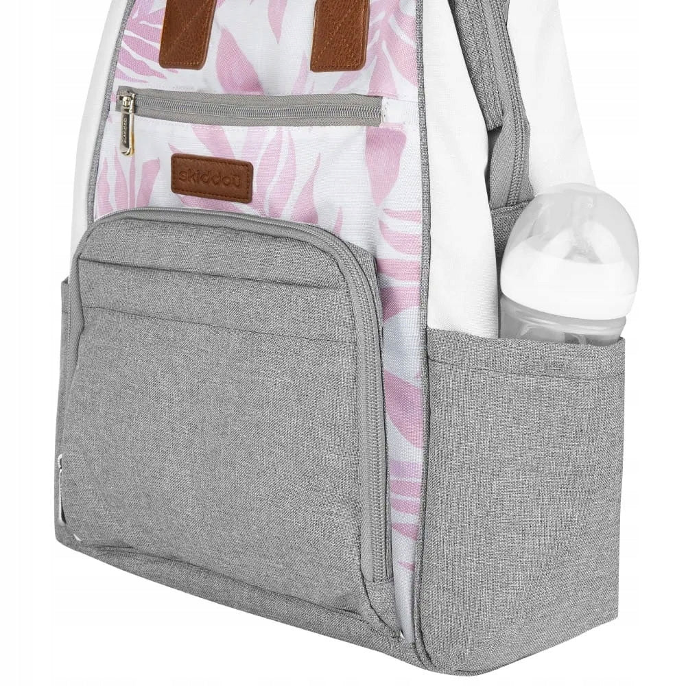 BACKPACK trolley bag organizer SKiddou Astrid Pink-grey EAN (GTIN) 6910868756190