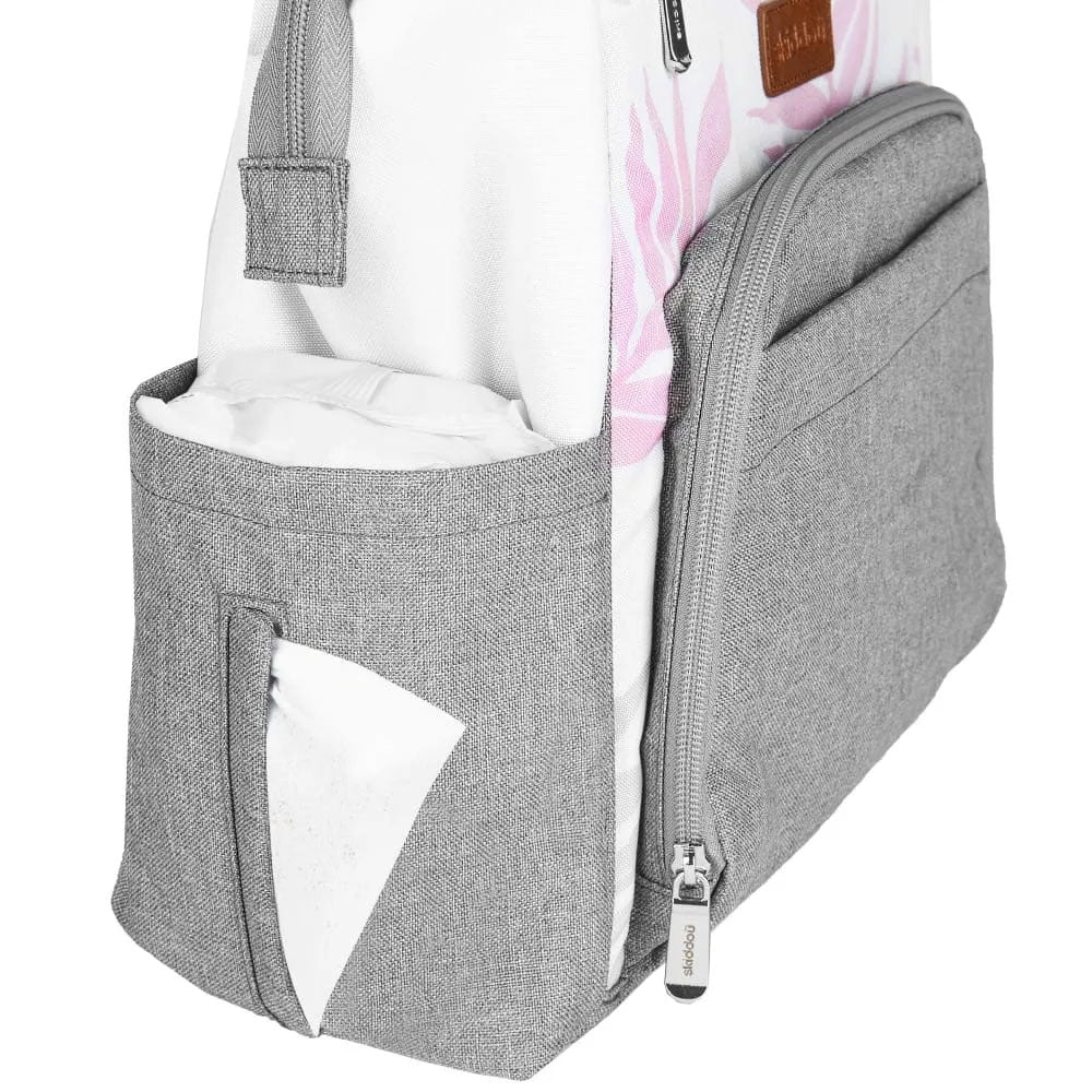 BACKPACK trolley bag organizer SKiddou Astrid Pink-grey Manufacturer code 5903624721731