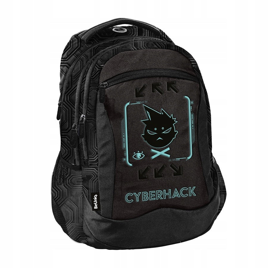 BACKPACK youth school satchel BeUniq Gaming Cyberhack For Player Packaging status original